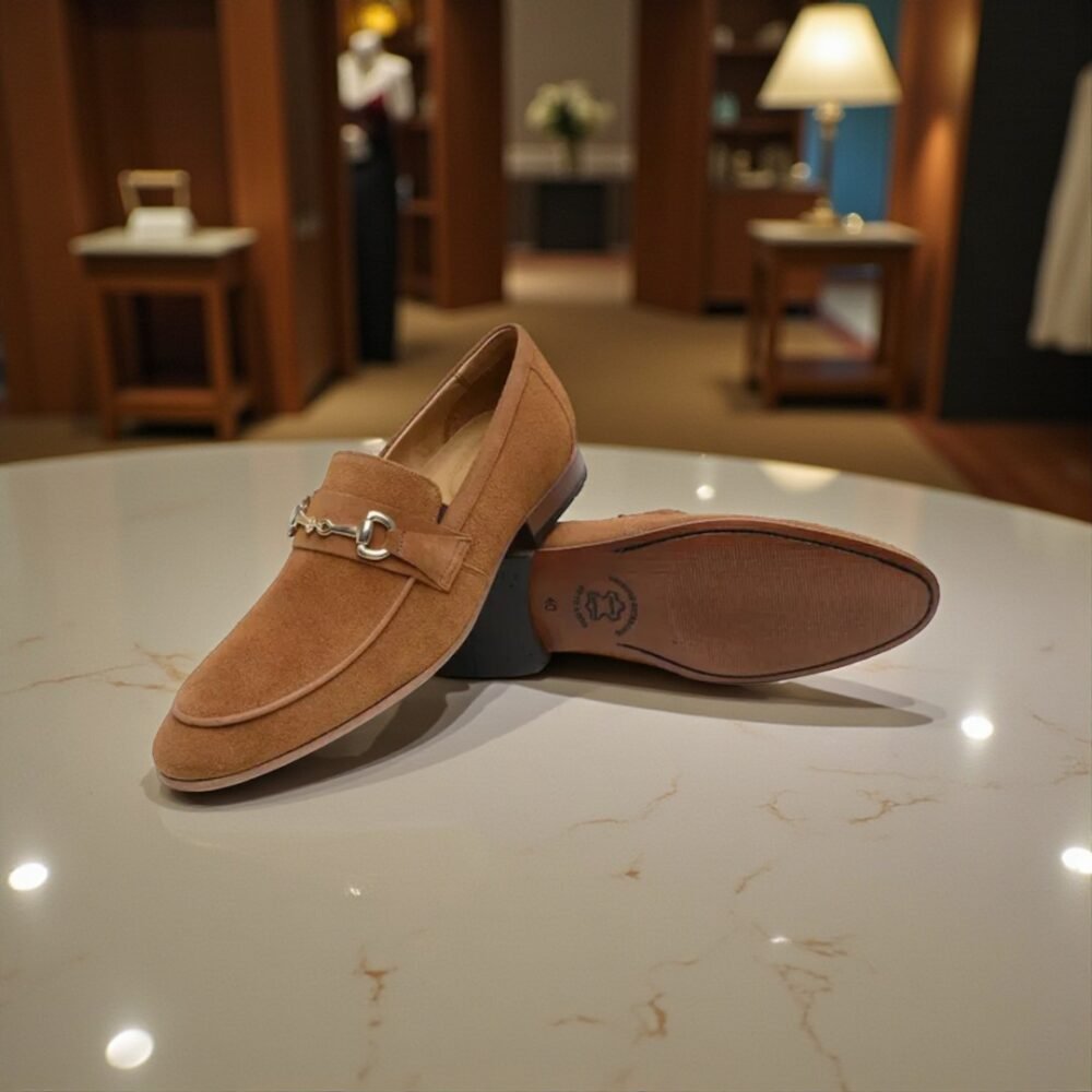 Loafer GG Perez Camurça Whisky