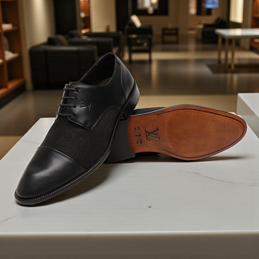 Sapato Social LV Foster Preto