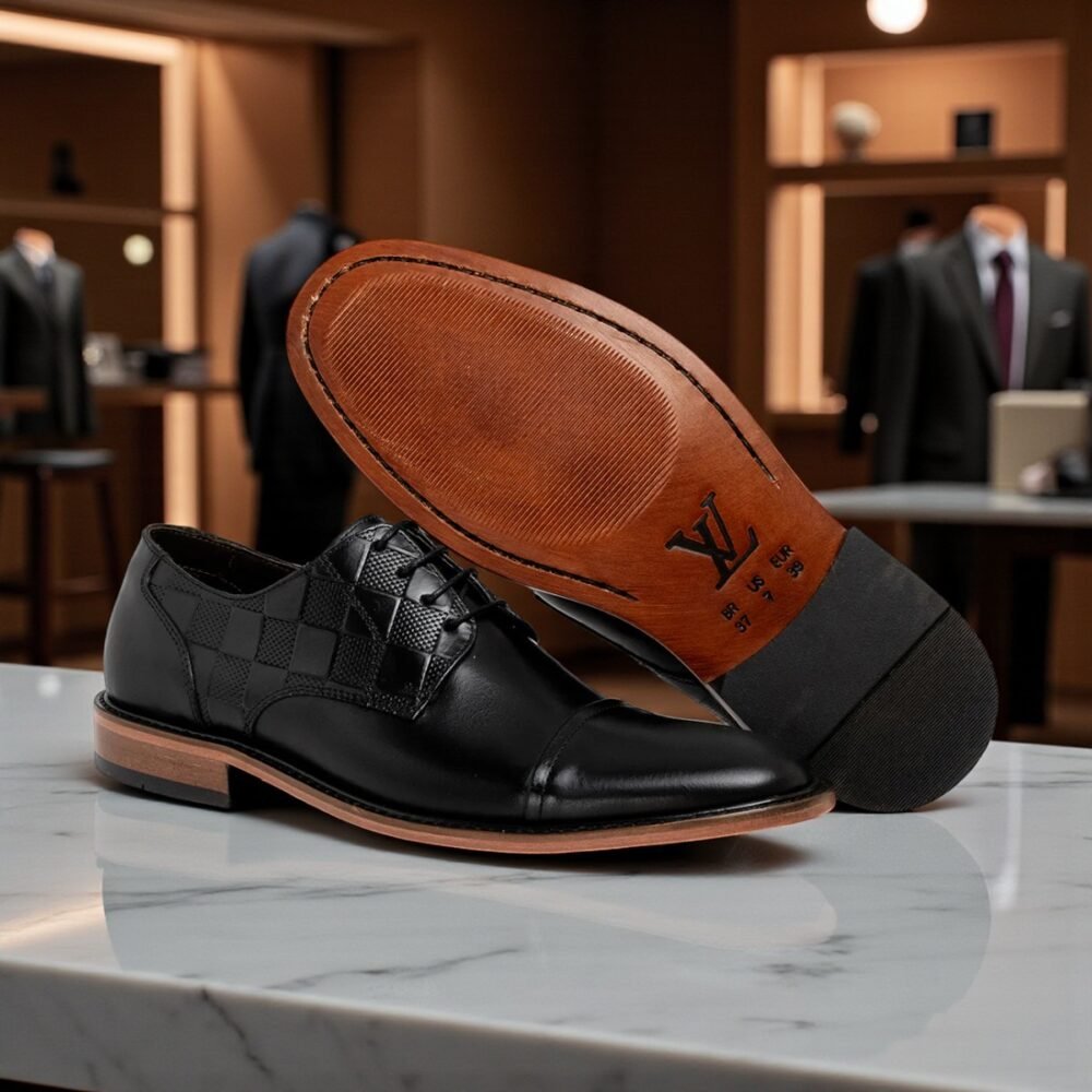 Sapato Social LV Johnson Preto