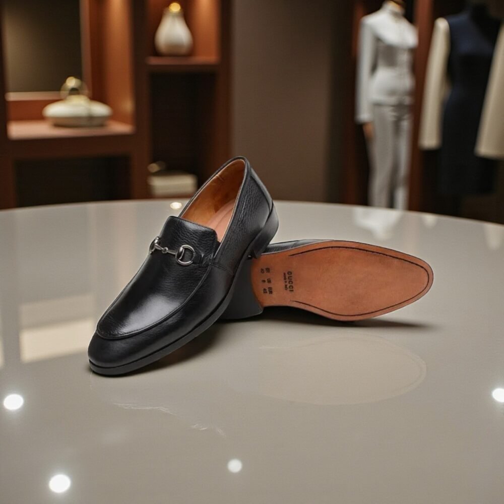 Loafer GG Bianco Preto
