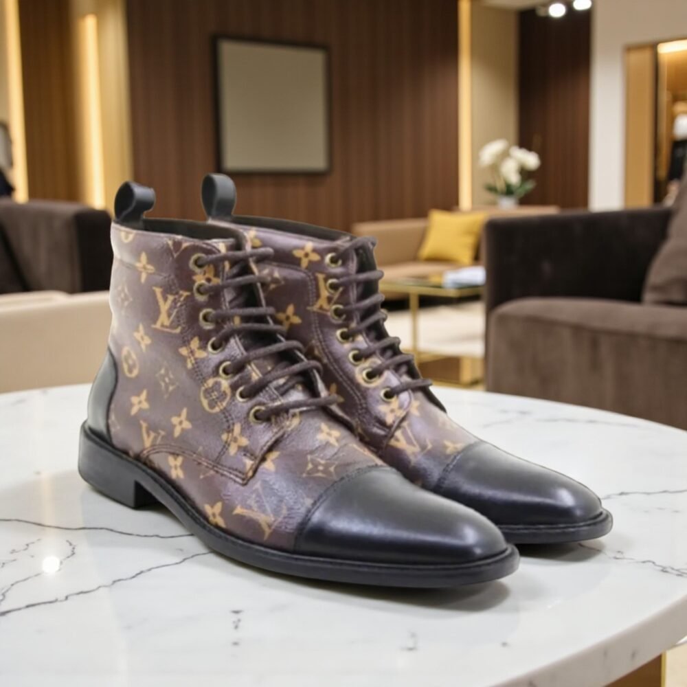 Bota Social LV Chelsea Luxure Café