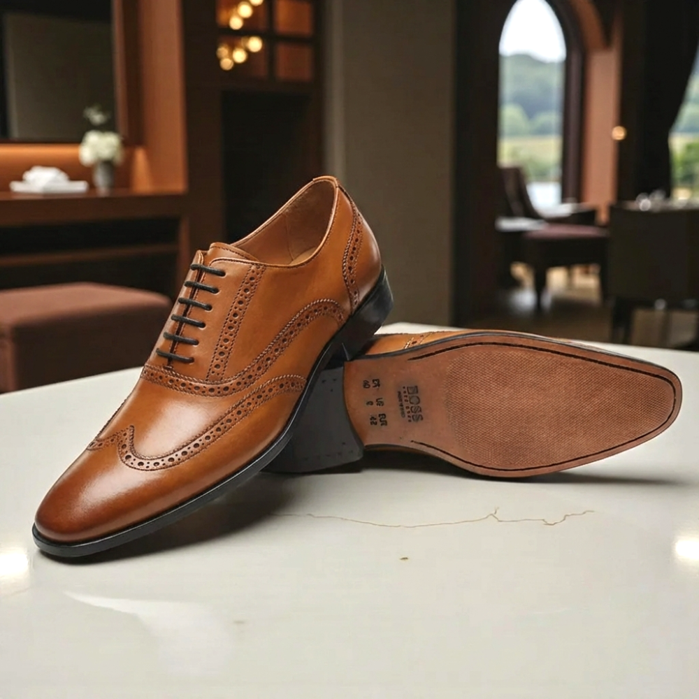 Sapato Social HB Barnes Whisky