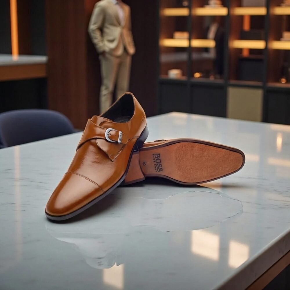 Monk Strap HB Sallow Whisky